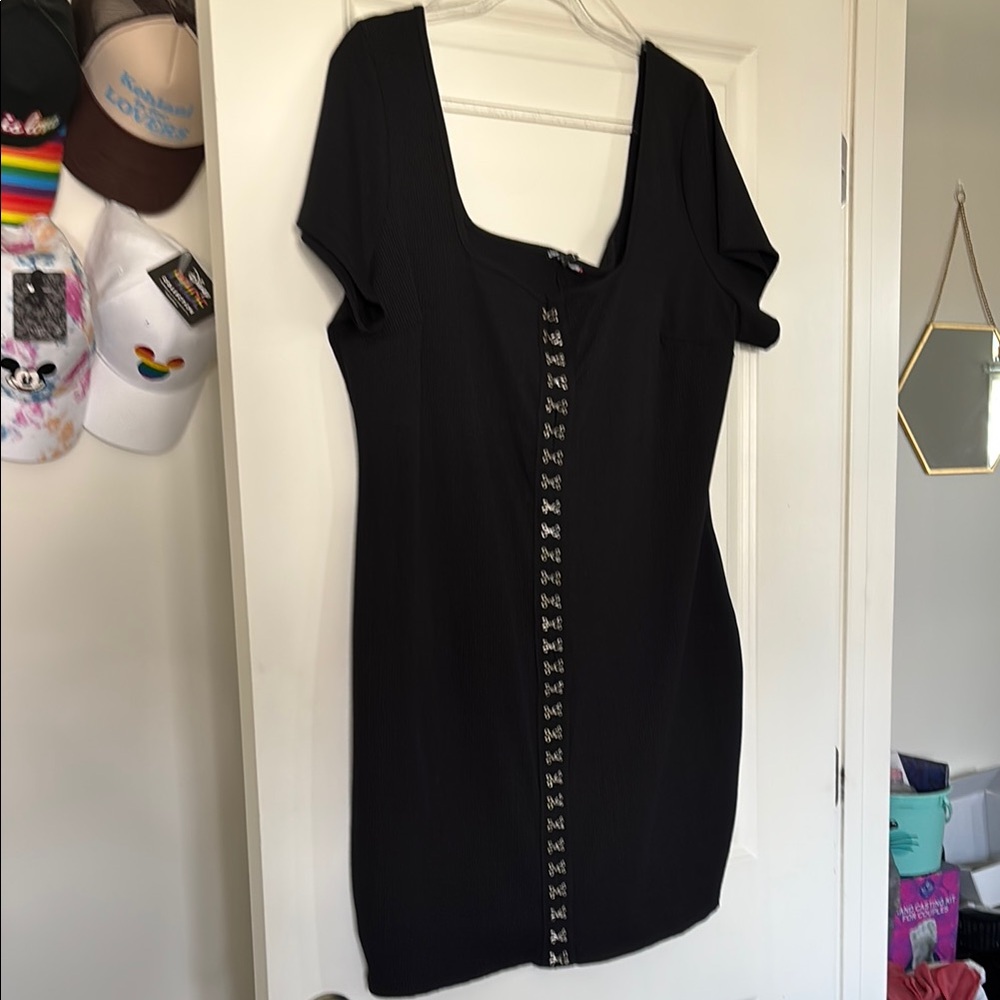 Charlotte Russe Black Bodycon Mini Dress